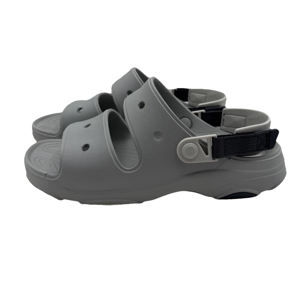 Crocs Classic All Terrain Clogs Men's Size 10 Women 12 Sandals Light Gray 207711
